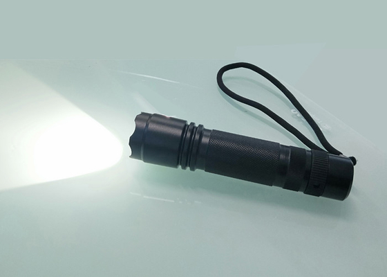 Luz à prova de explosões segura portátil da tocha da tocha do preto da lanterna elétrica do diodo emissor de luz de Instrnicially